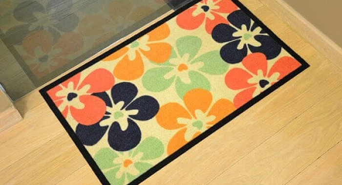 Грязезащитный коврик с цветами Modemo 300081 0.5х0.8 цветы